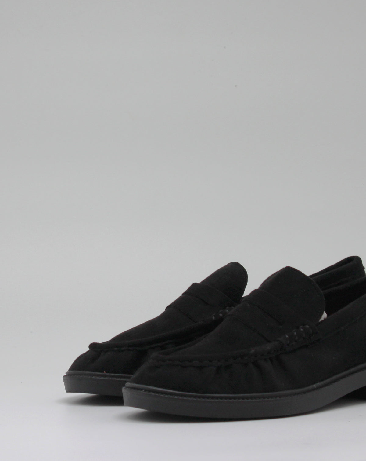 Mocassino Soft Suede - Nero