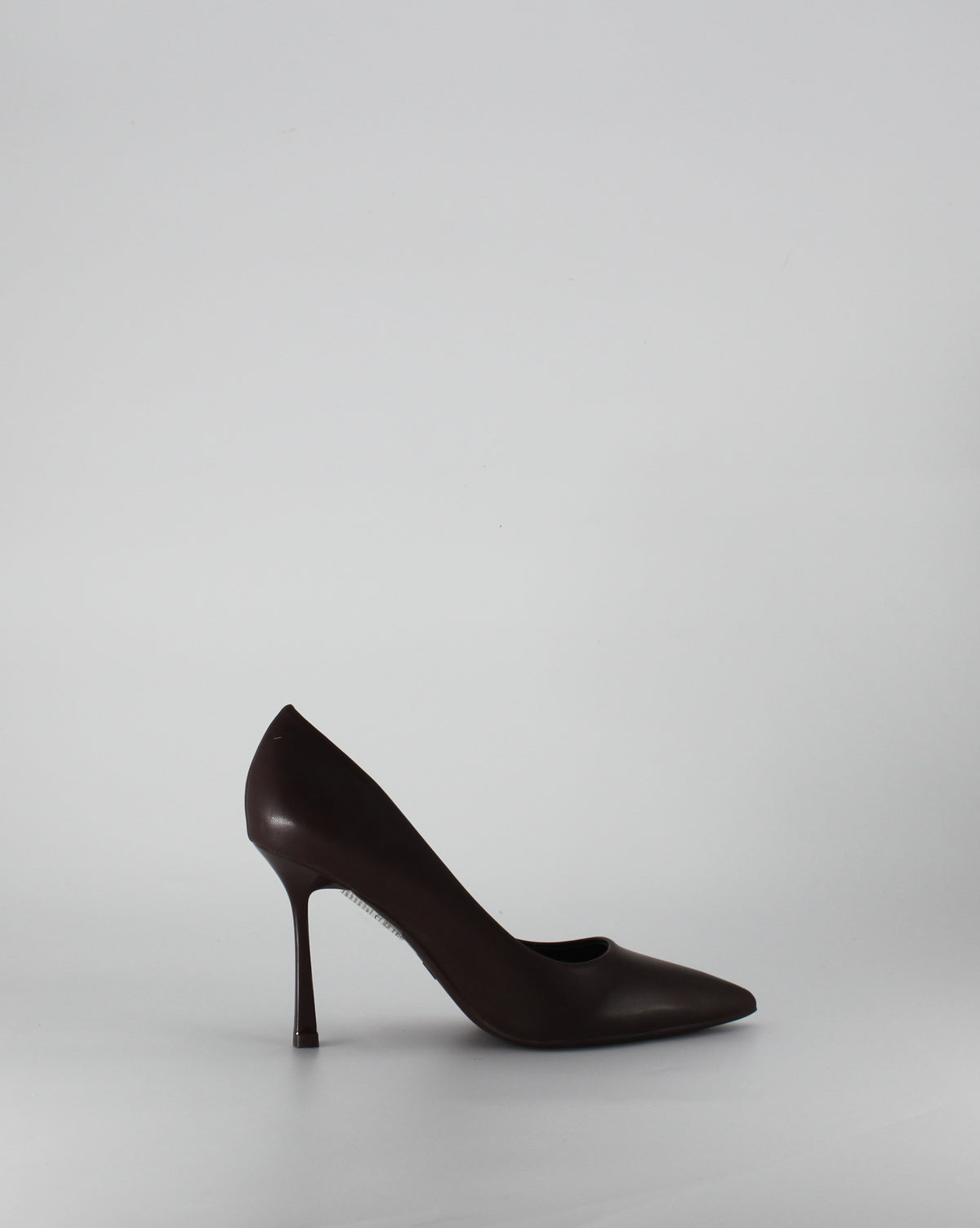 Décolleté Classica in Similpelle Nera con Tacco Stiletto Brawn