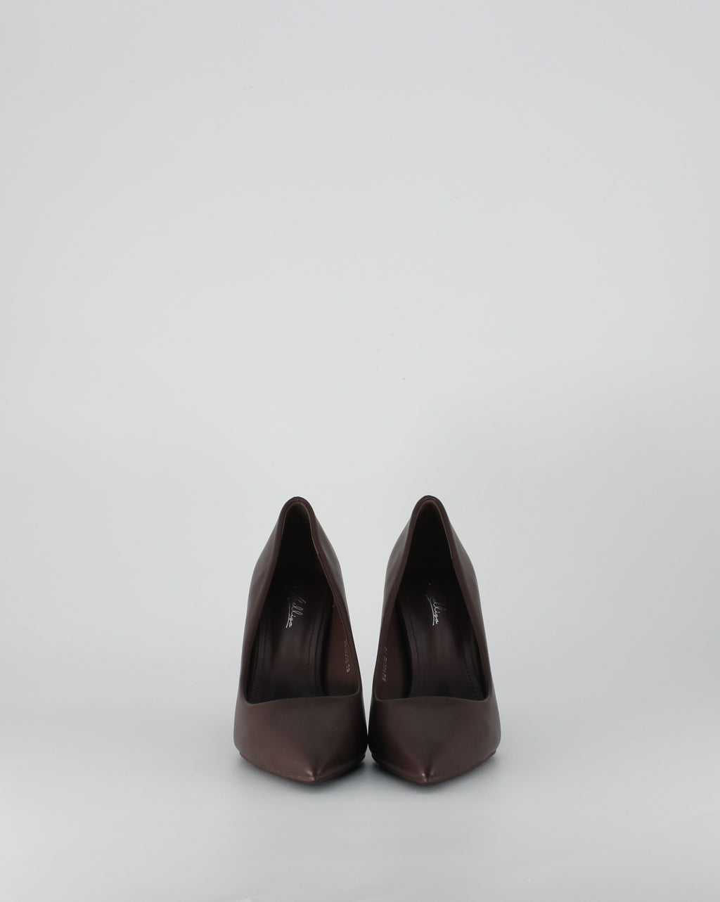 Décolleté Classica in Similpelle Nera con Tacco Stiletto Brawn