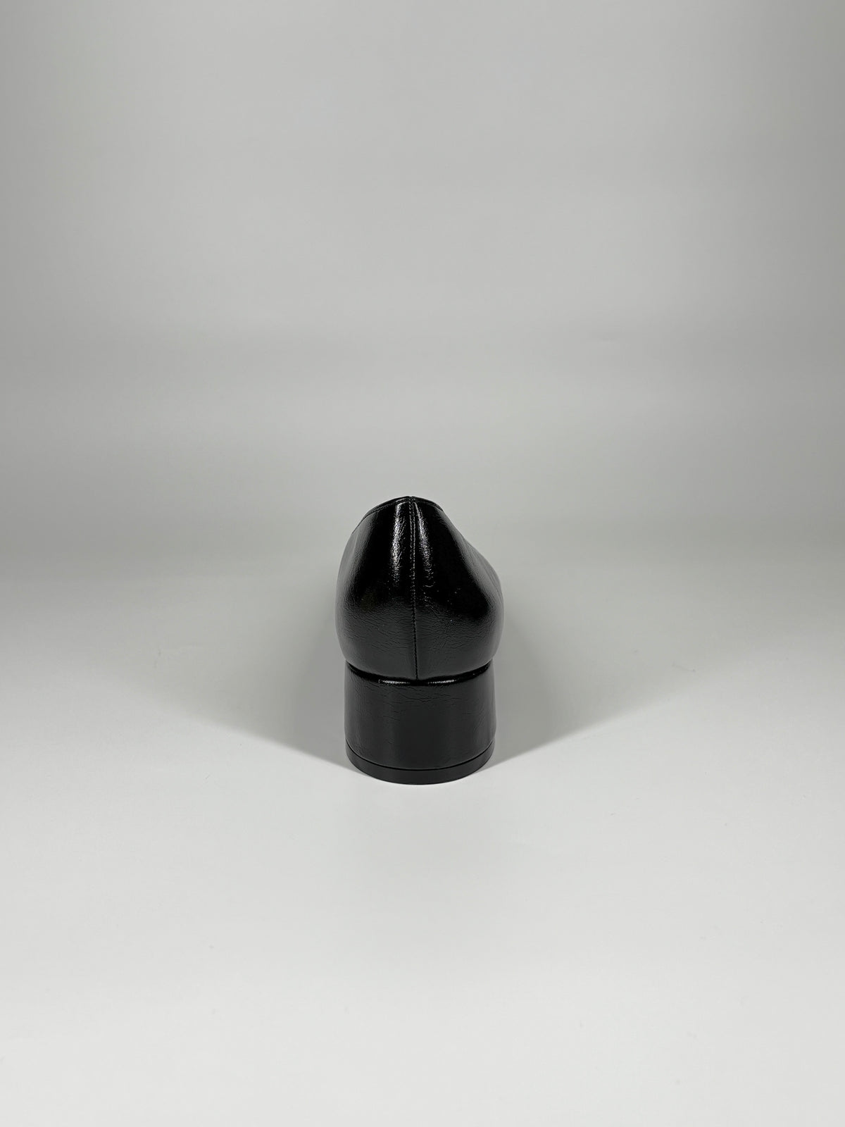 Pump Minimal a Tacco Largo - Nero