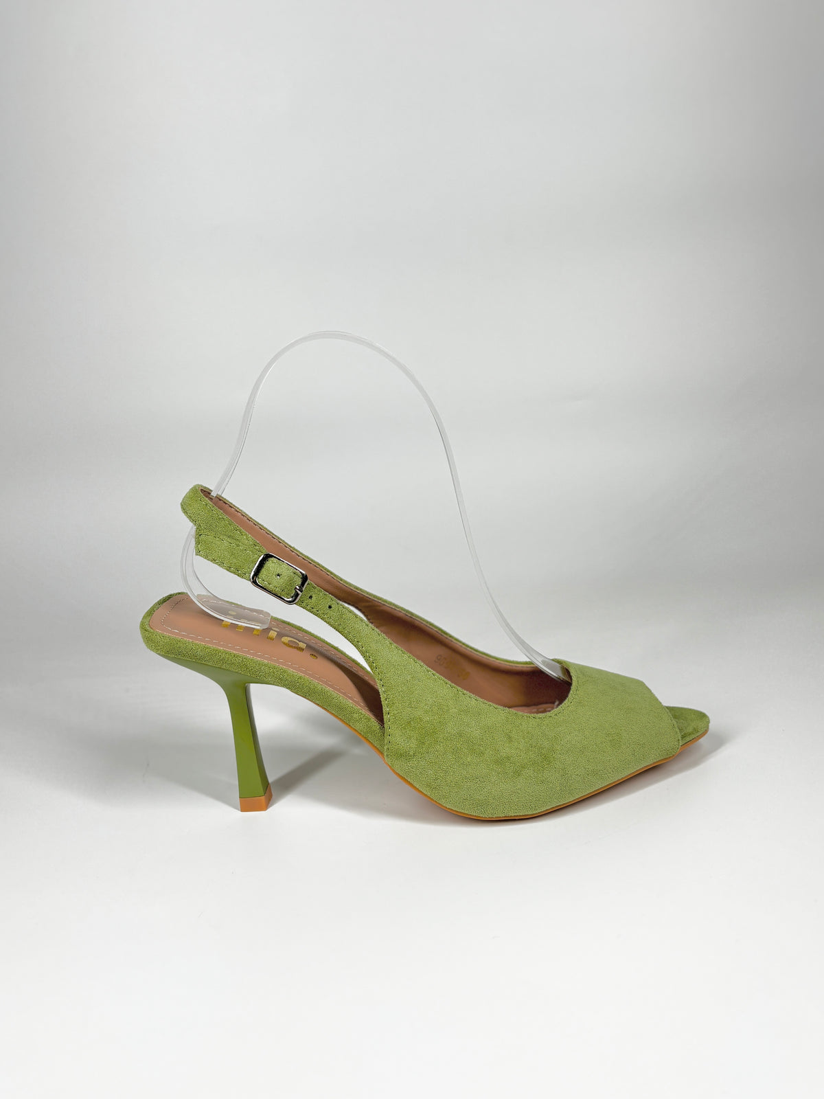 Sandalo Slingback - Verde Oliva