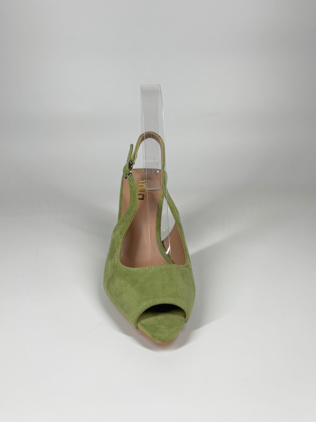 Sandalo Slingback - Verde Oliva