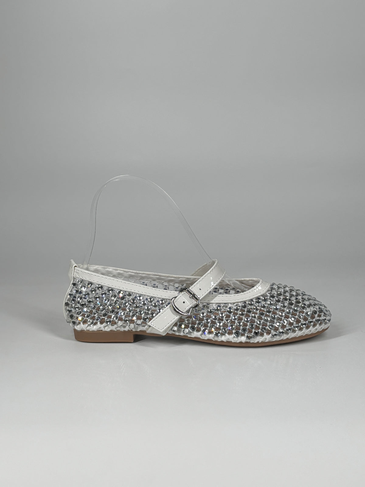 Ballerina con strass - Bianco