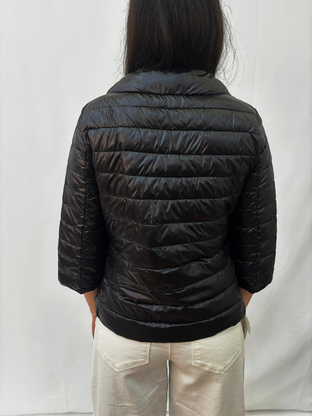 BIANCO | Piumino leggero con manica 3/4