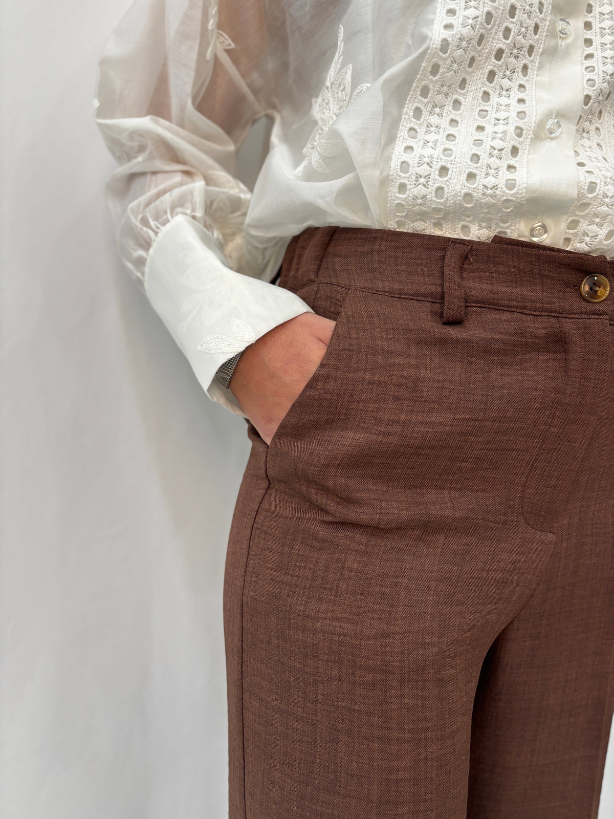 Pantalone Zahjr - Marrone