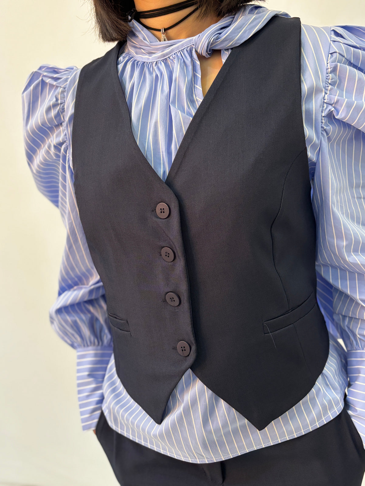 Gilet Sartoriale Zahjr – Blu Navy