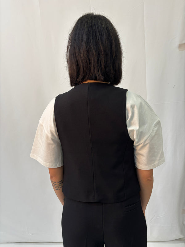 Gilet Sartoriale Zahjr – Nero