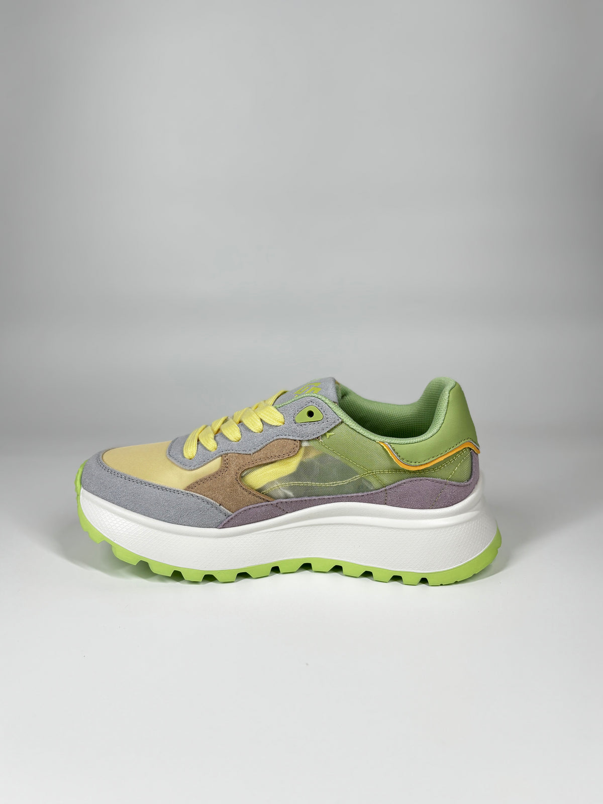Sneaker Gold & Gold multicolor - Verde