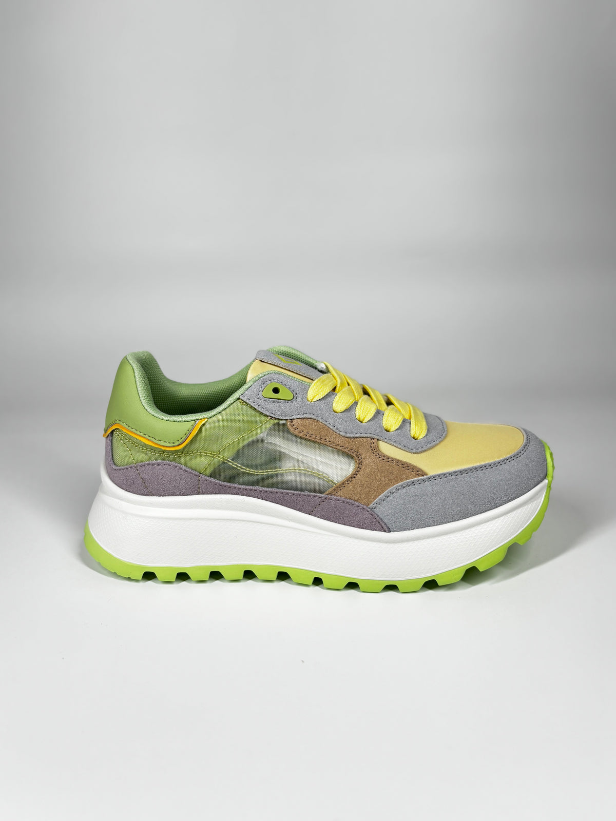 Sneaker Gold & Gold multicolor - Verde
