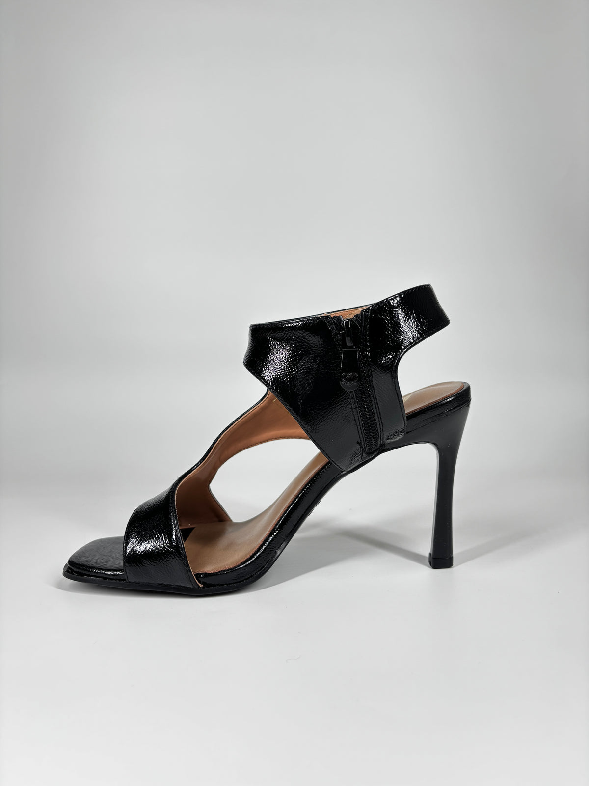 Sandalo Glossy  – Nero
