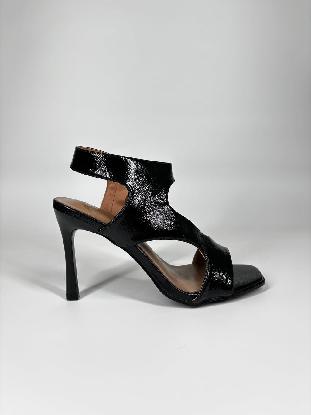 Sandalo Glossy  – Nero