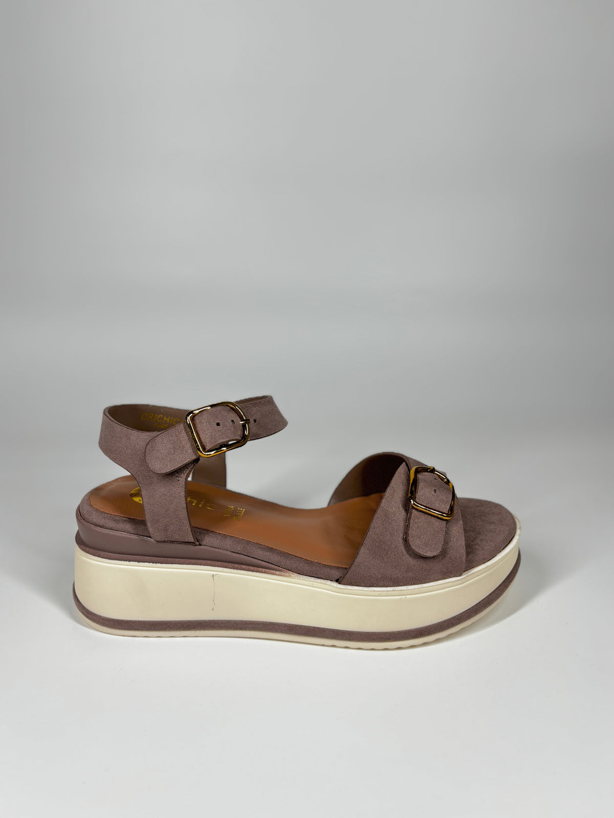 Sandalo Platform Chic - Tortora