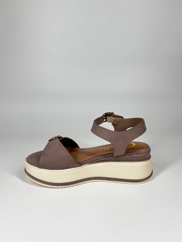 Sandalo Platform Chic - Tortora