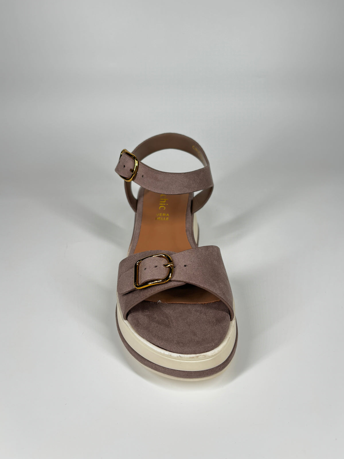 Sandalo Platform Chic - Tortora