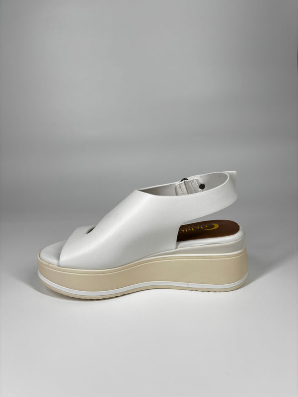 Sandalo Platform - Bianco