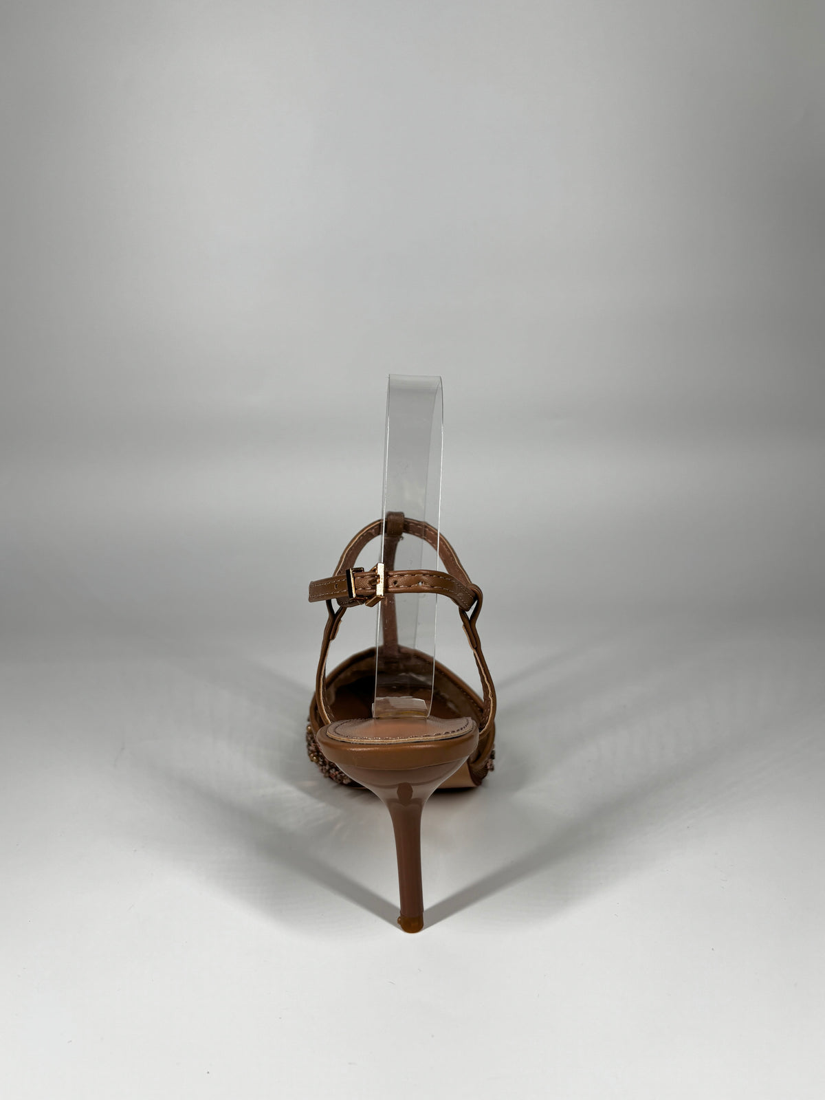 Decolleté Slingback - Marrone