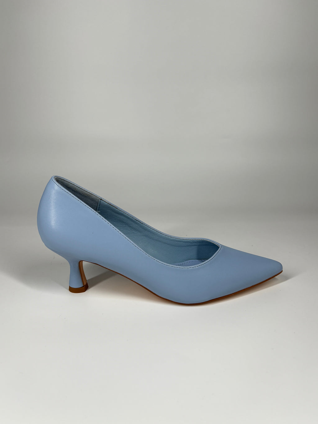 Décolleté Gold&Gold a Punta – Azzurro Cielo