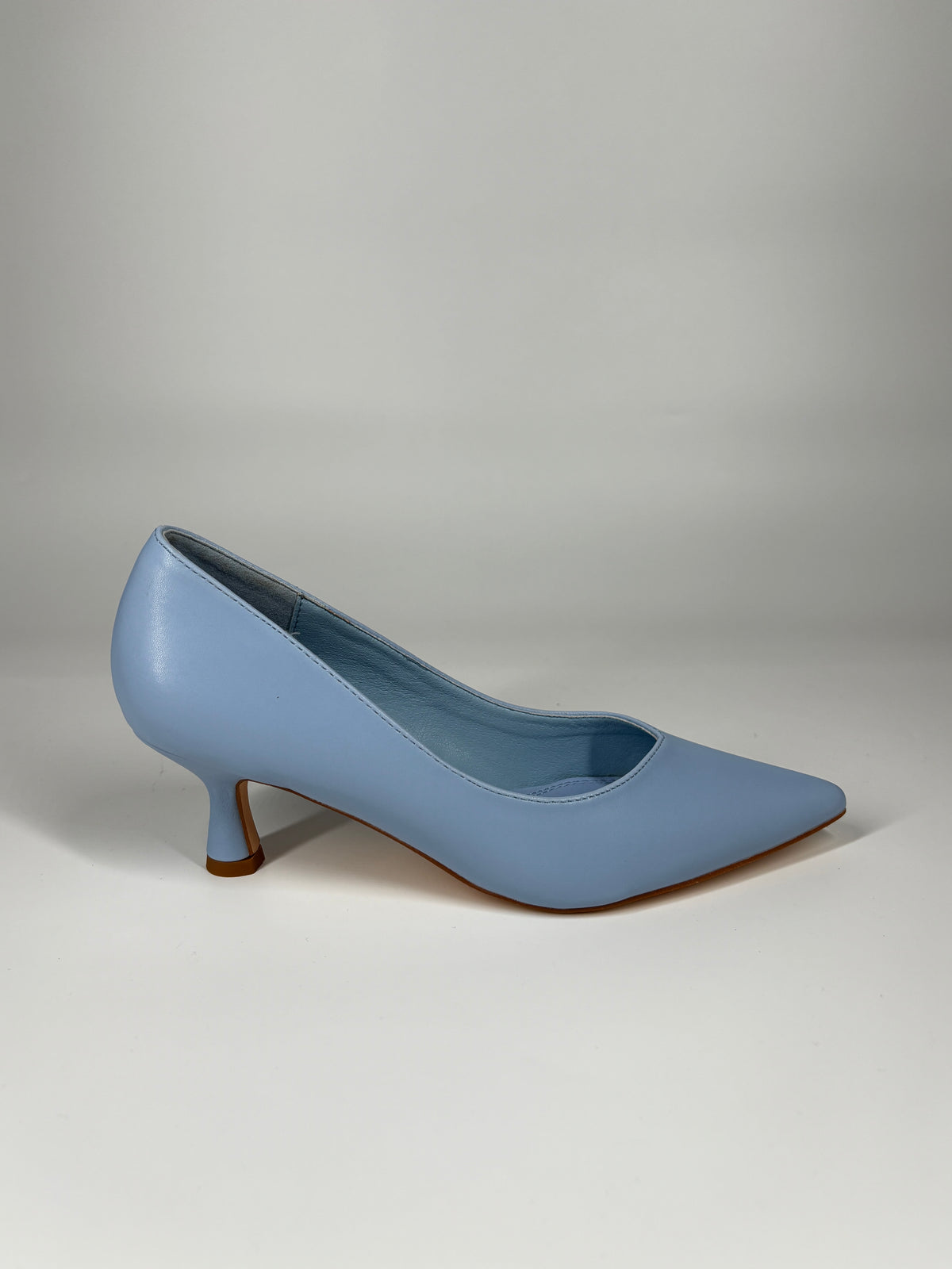 Décolleté Gold&Gold a Punta – Azzurro Cielo