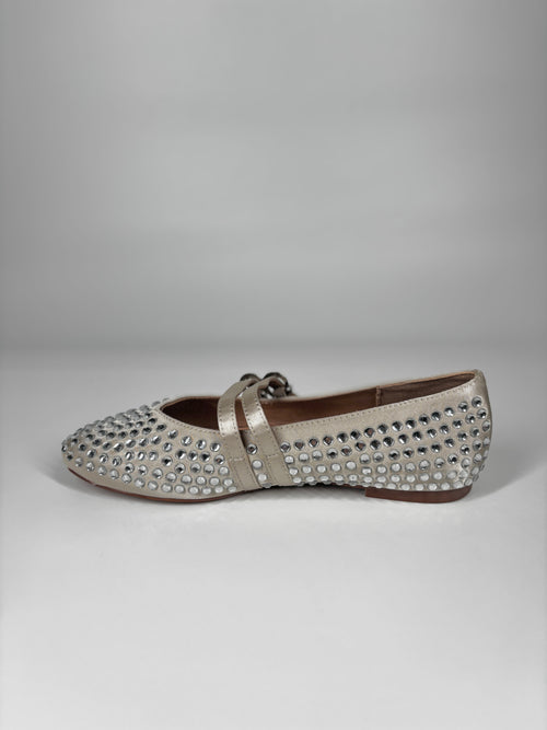 Ballerine Mary Jane - Champagne
