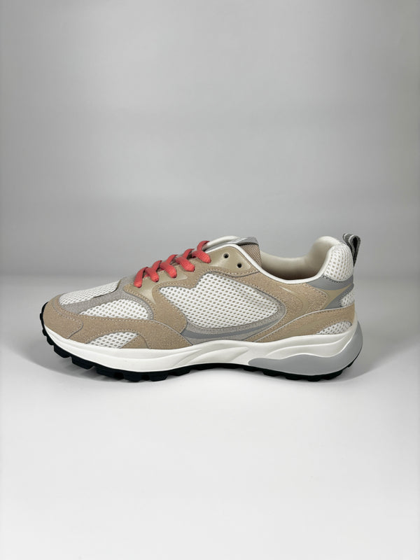 Sneaker Gold & Gold – Beige e Corallo