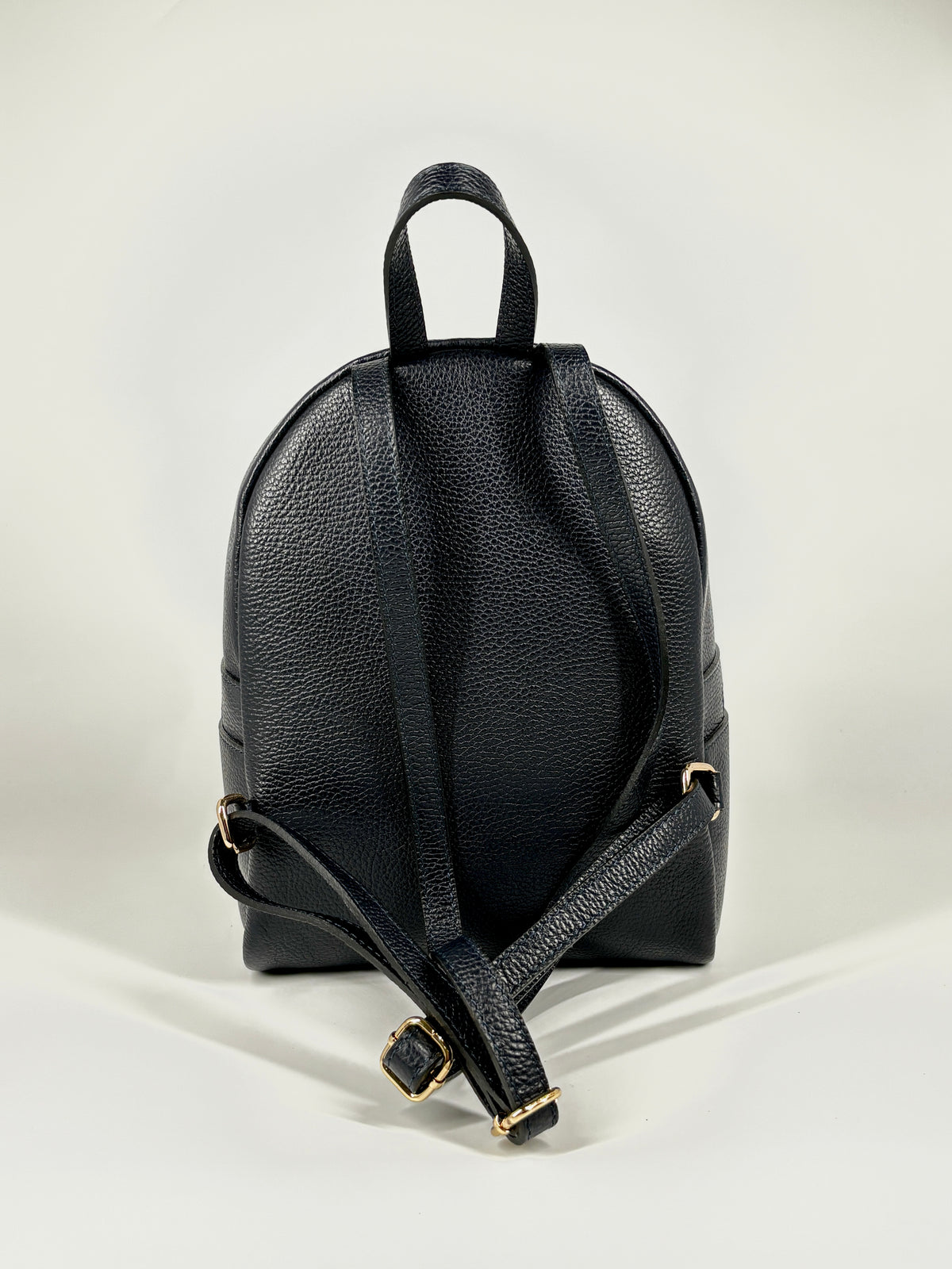 Zaino Donna Urban Chic in Pelle Martellata – Blu Notte