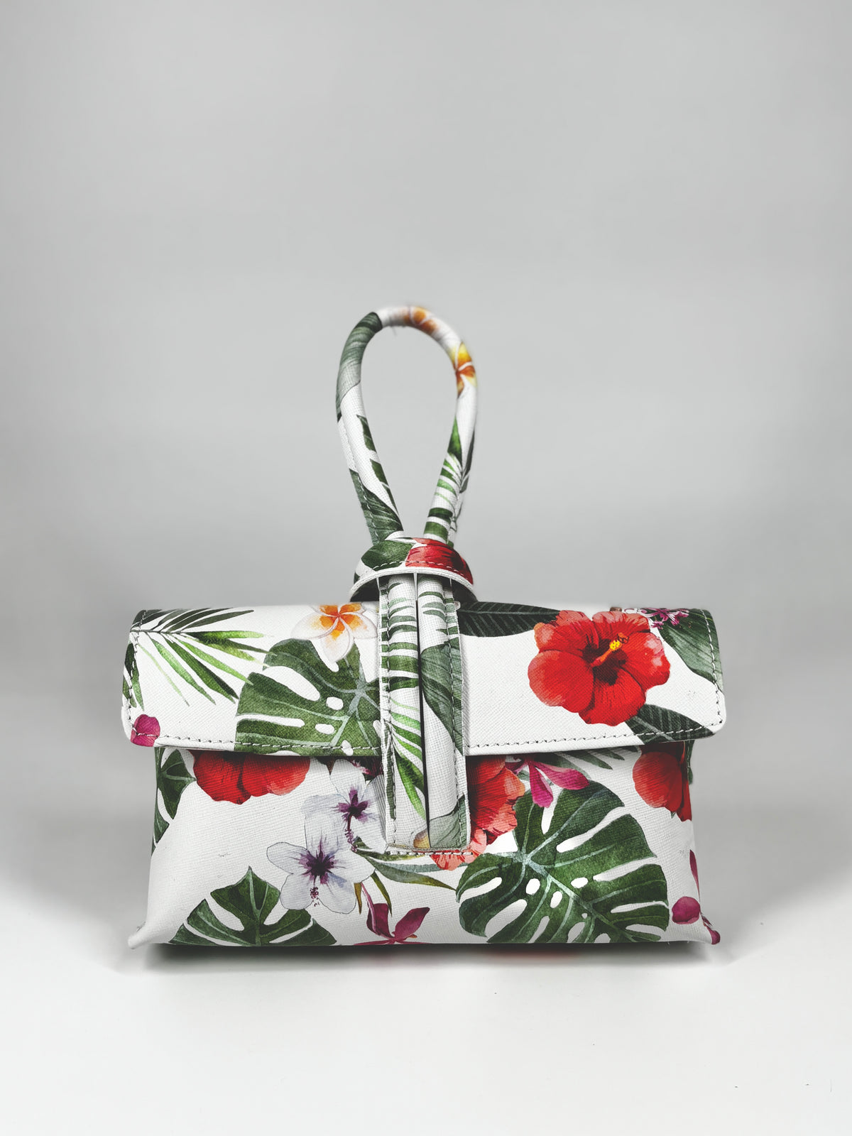 Pochette Tropicana in Vera Pelle