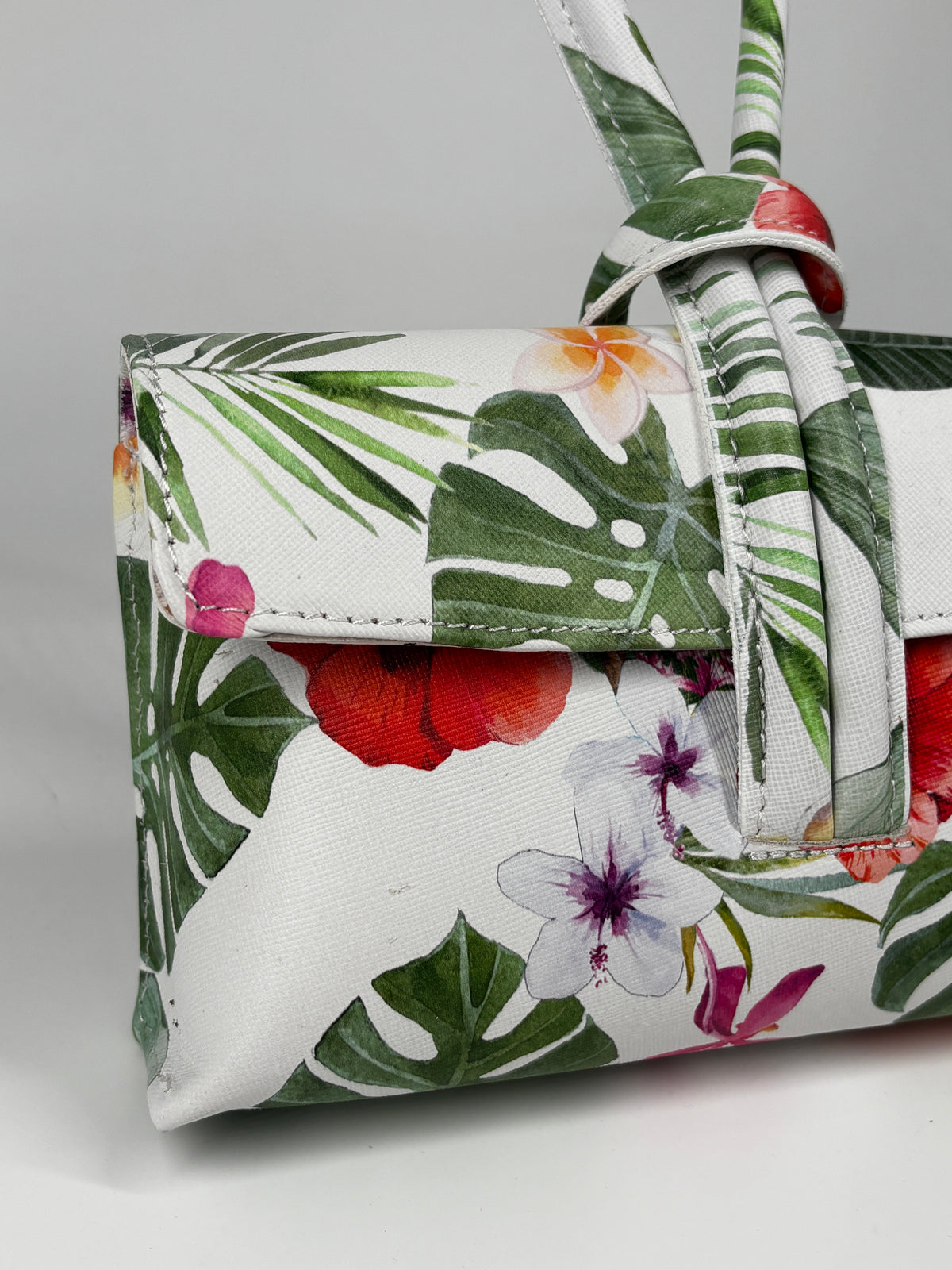 Pochette Tropicana in Vera Pelle