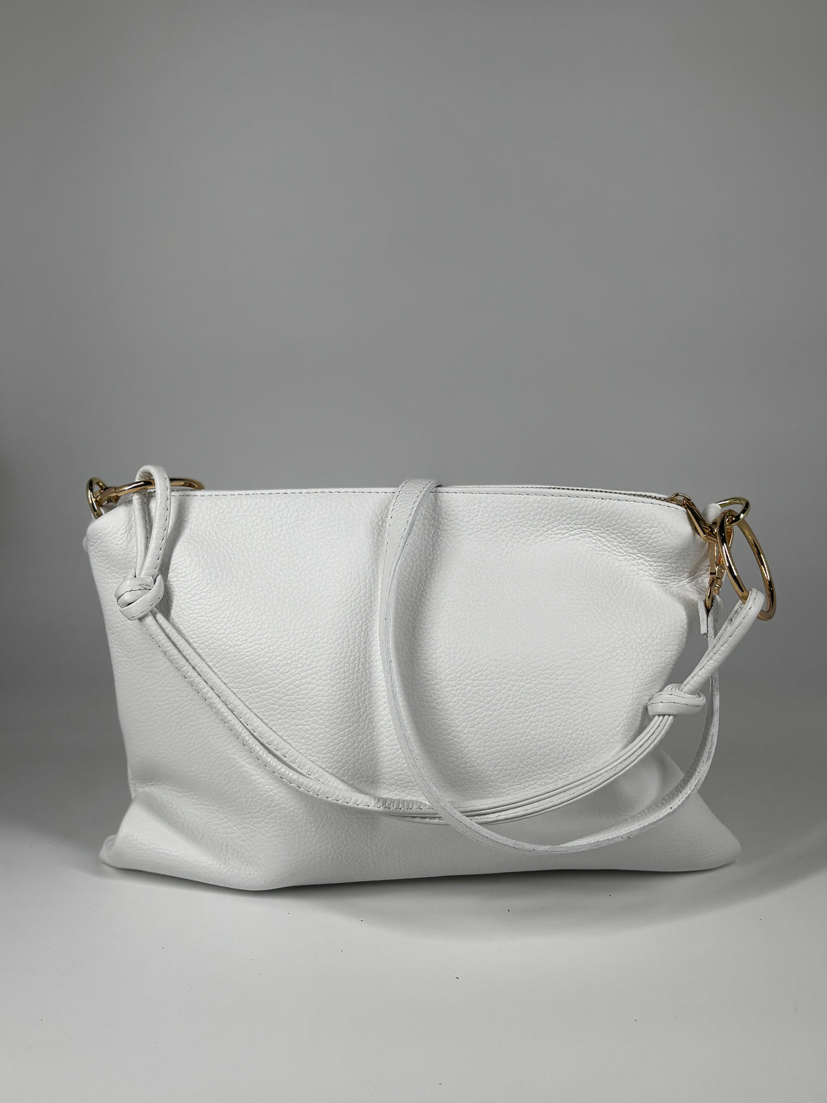 Borsa in Vera pelle - Bianco