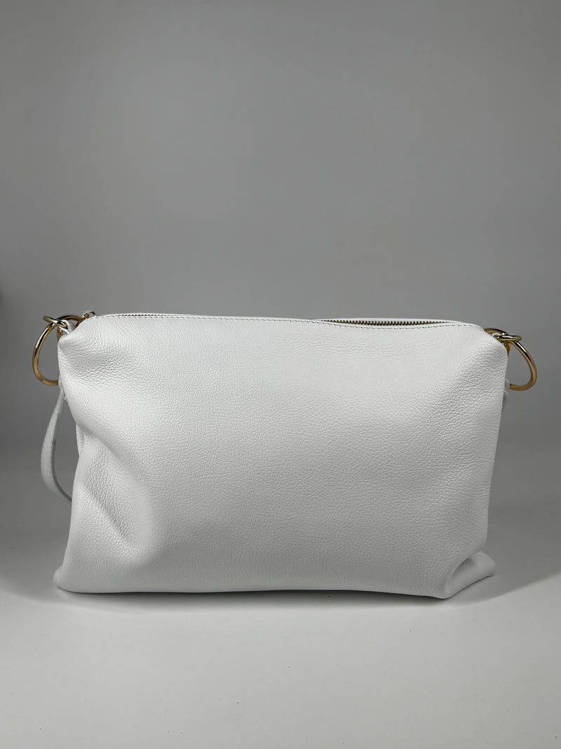 Borsa in Vera pelle - Bianco
