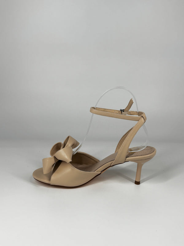 Sandalo Gold&Gold con Maxi Fiocco – Nude