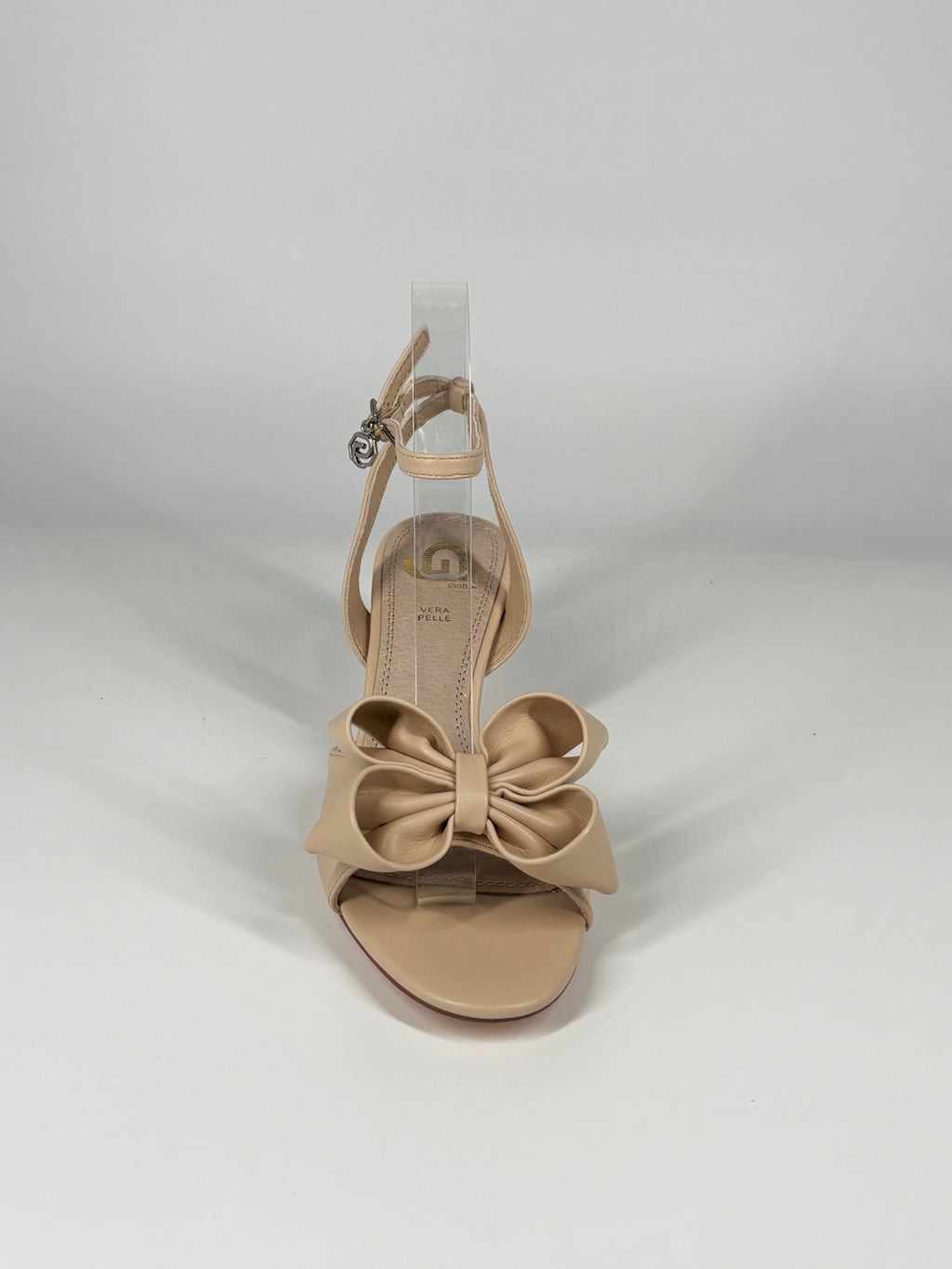 Sandalo Gold&Gold con Maxi Fiocco – Nude