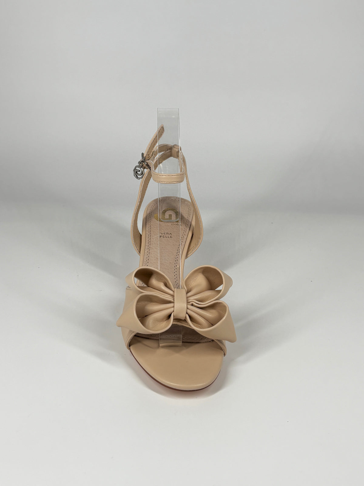 Sandalo Gold&Gold con Maxi Fiocco – Nude