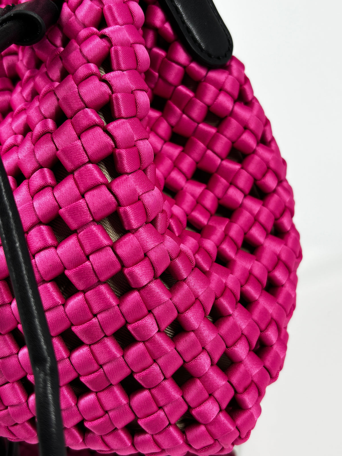 Mini borsa a secchiello -  Fucsia