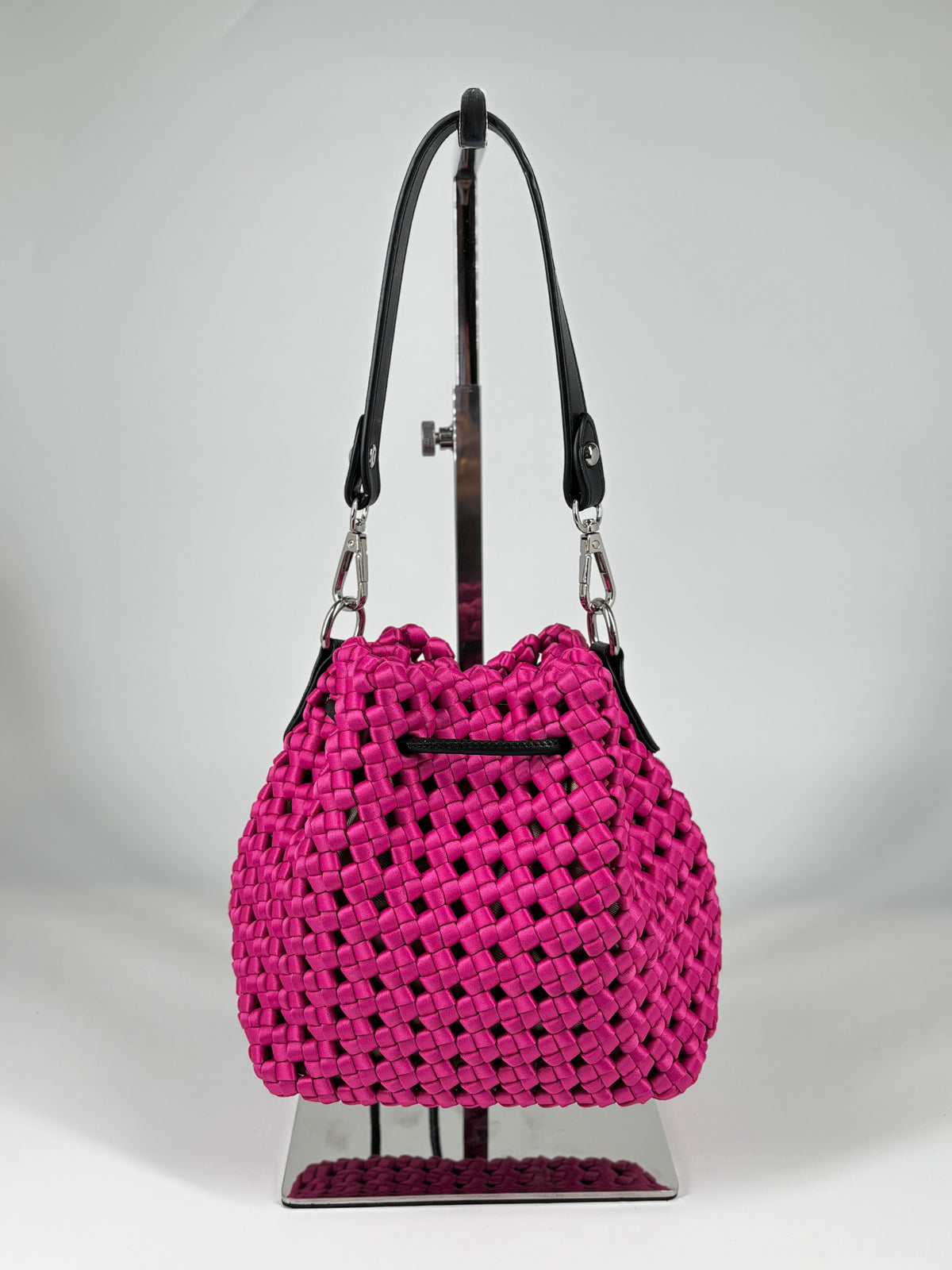 Mini borsa a secchiello -  Fucsia