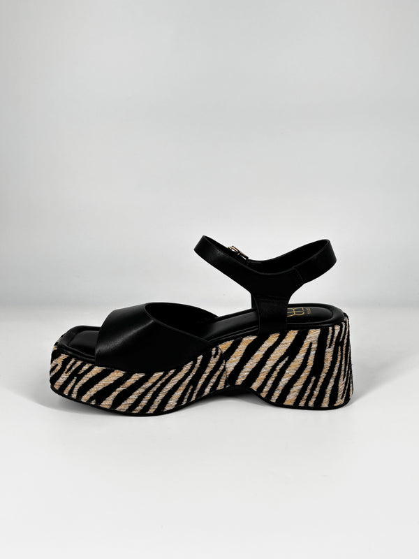 Sandalo Platform Zebra