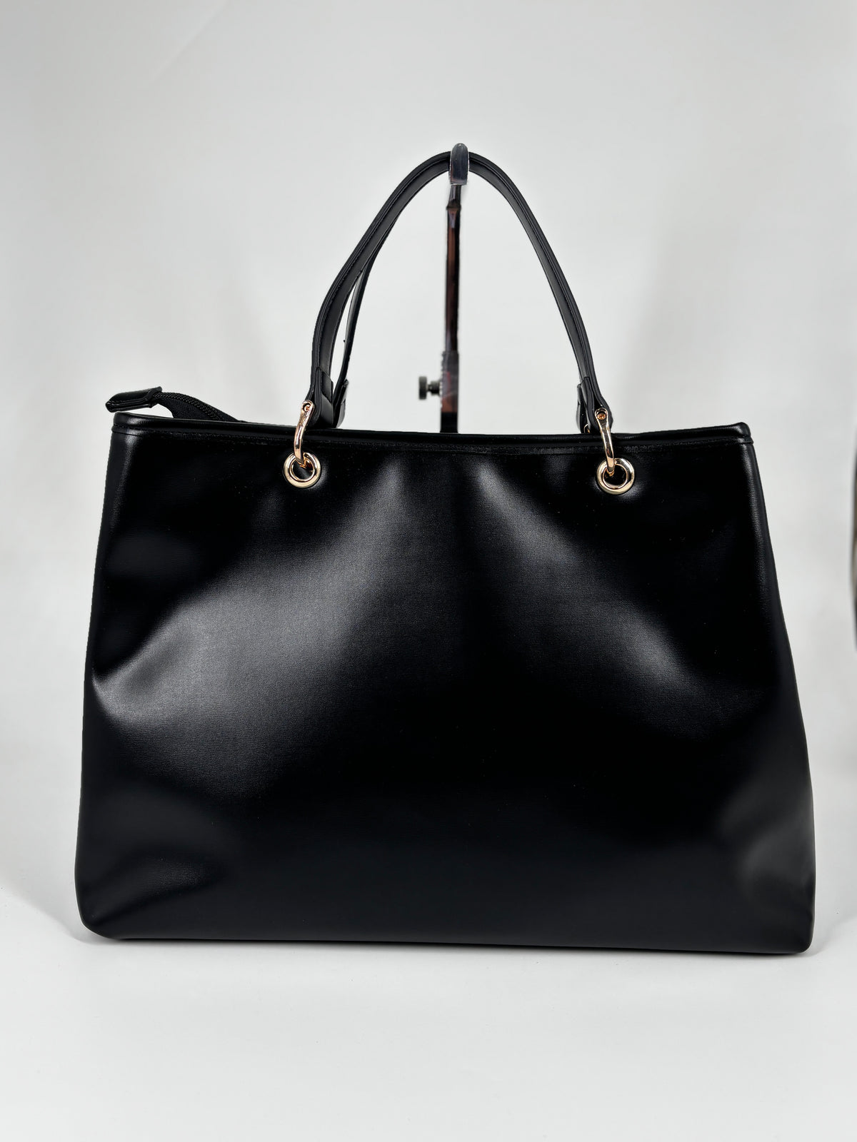 Borsa Alex Max intrecciata - Nero