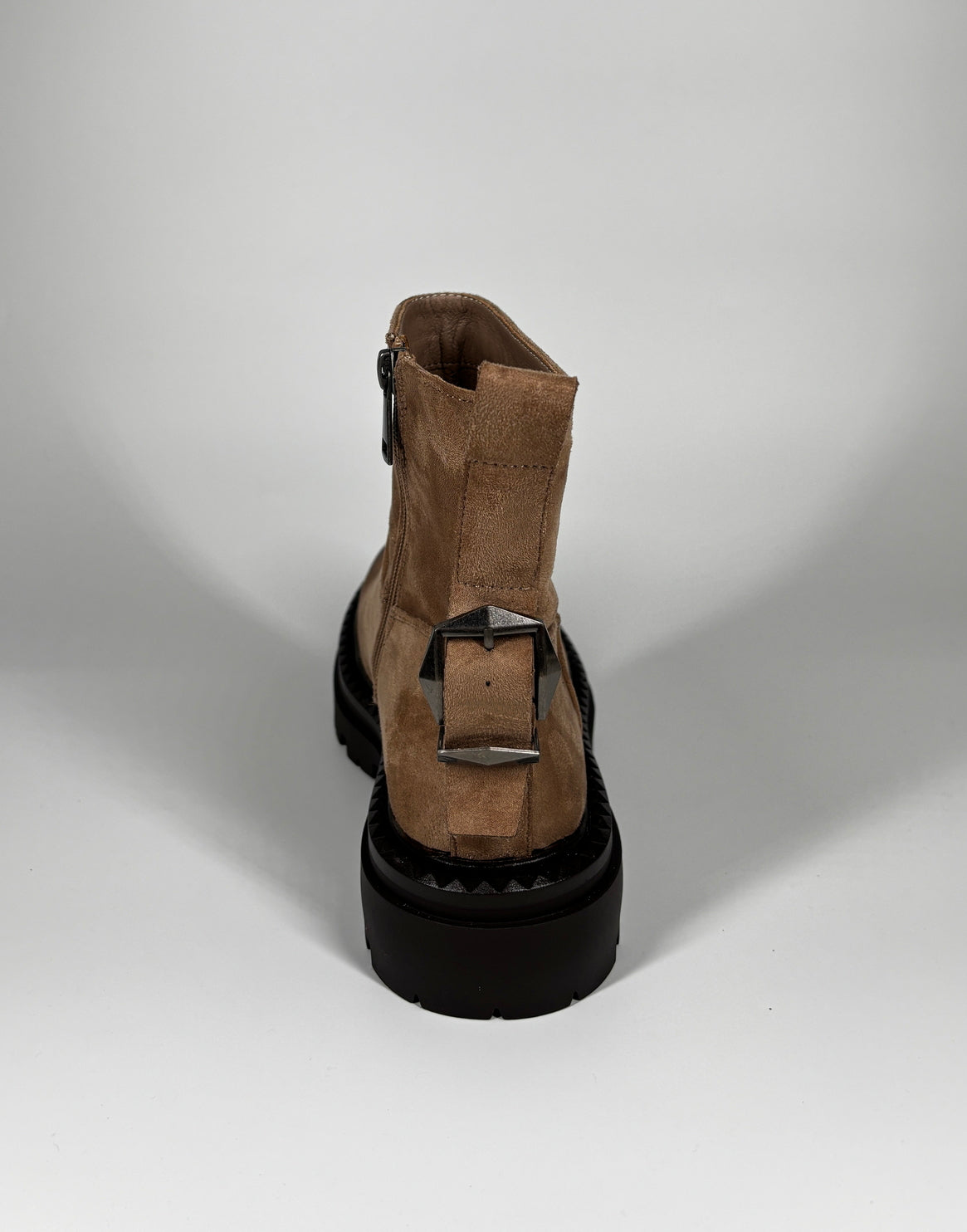 Stivaletto in camoscio - Beige