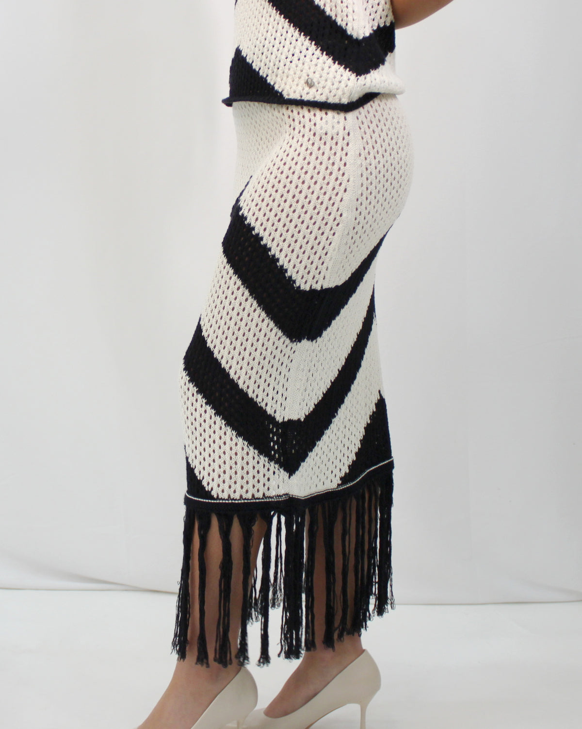Longuette Crochet Please -Blu e Panna