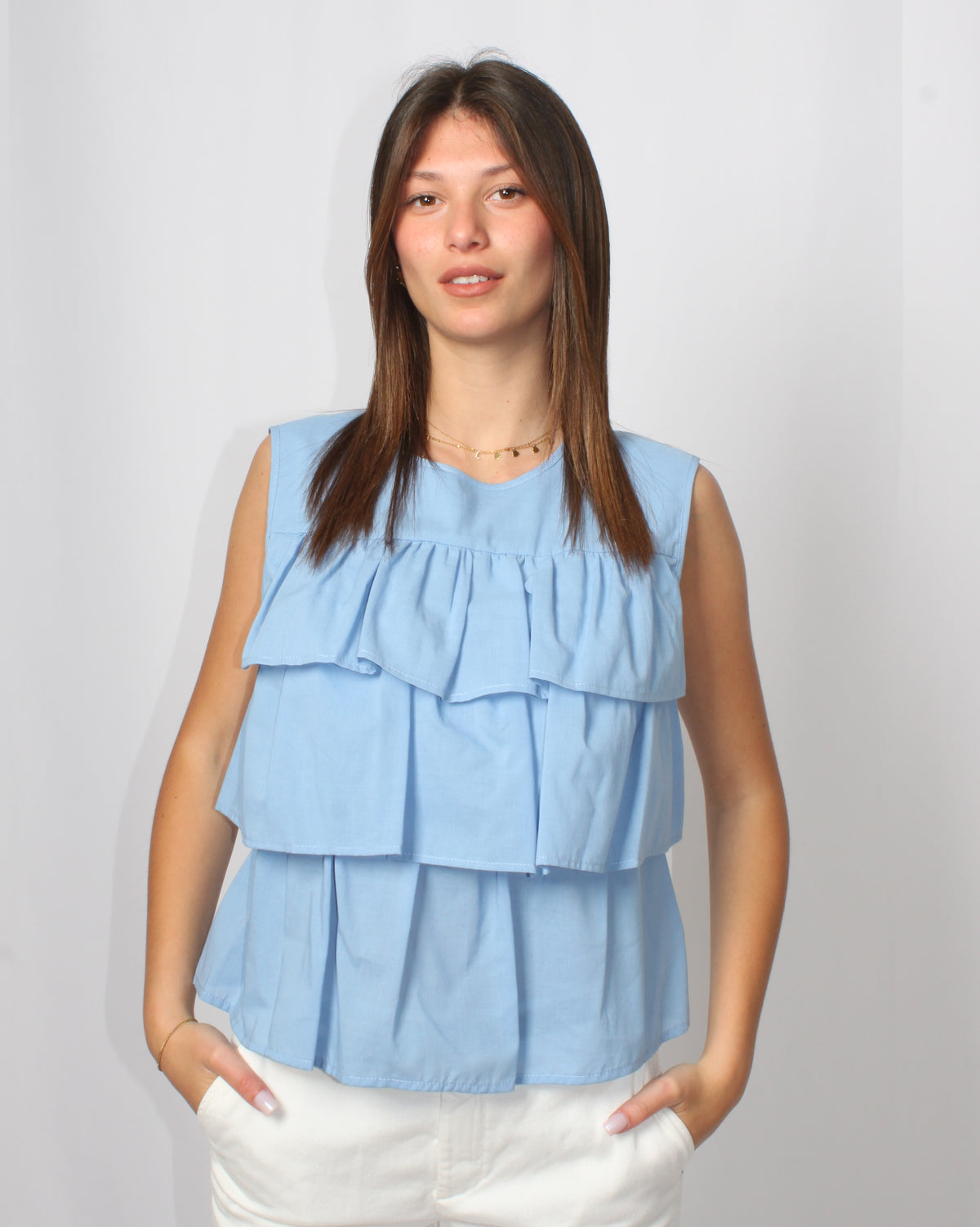 Top Please a Balze – Azzurro