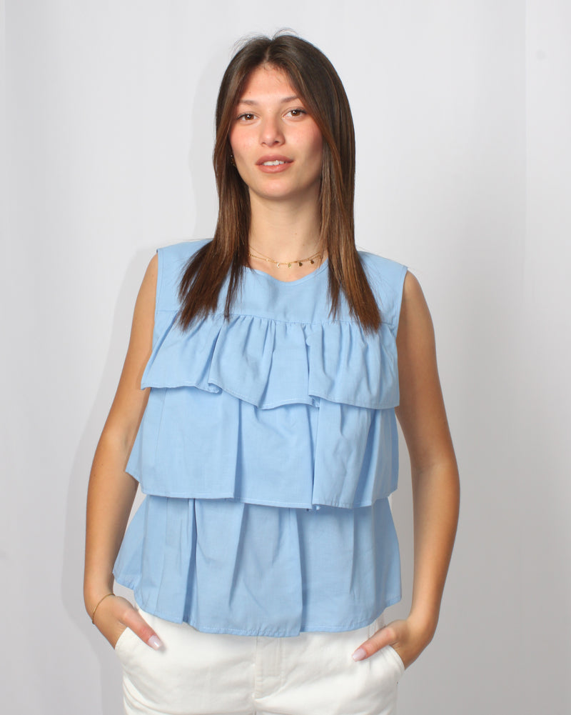 Top Please a Balze – Azzurro