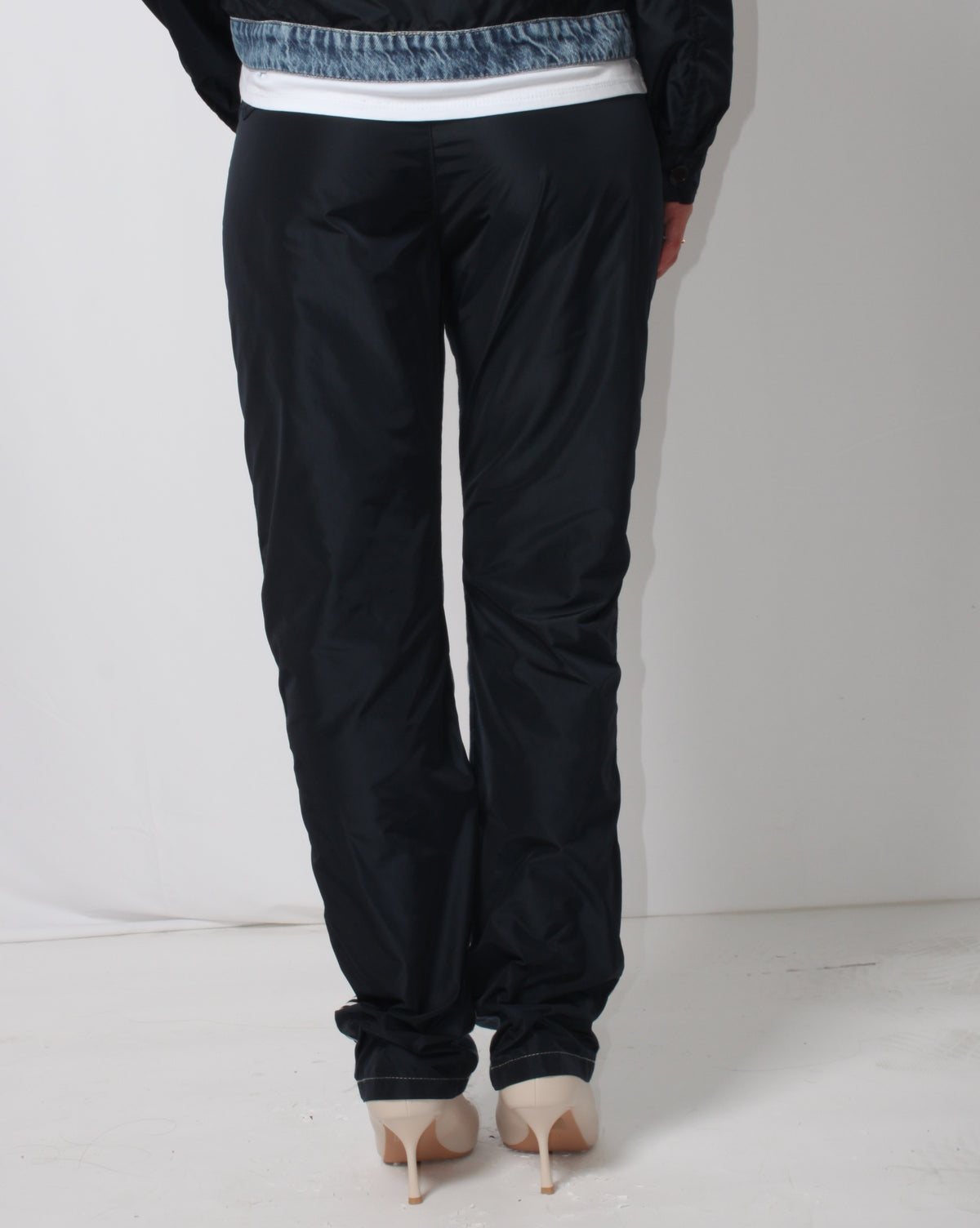 Pantaloni please Denim Ibridi - Blu