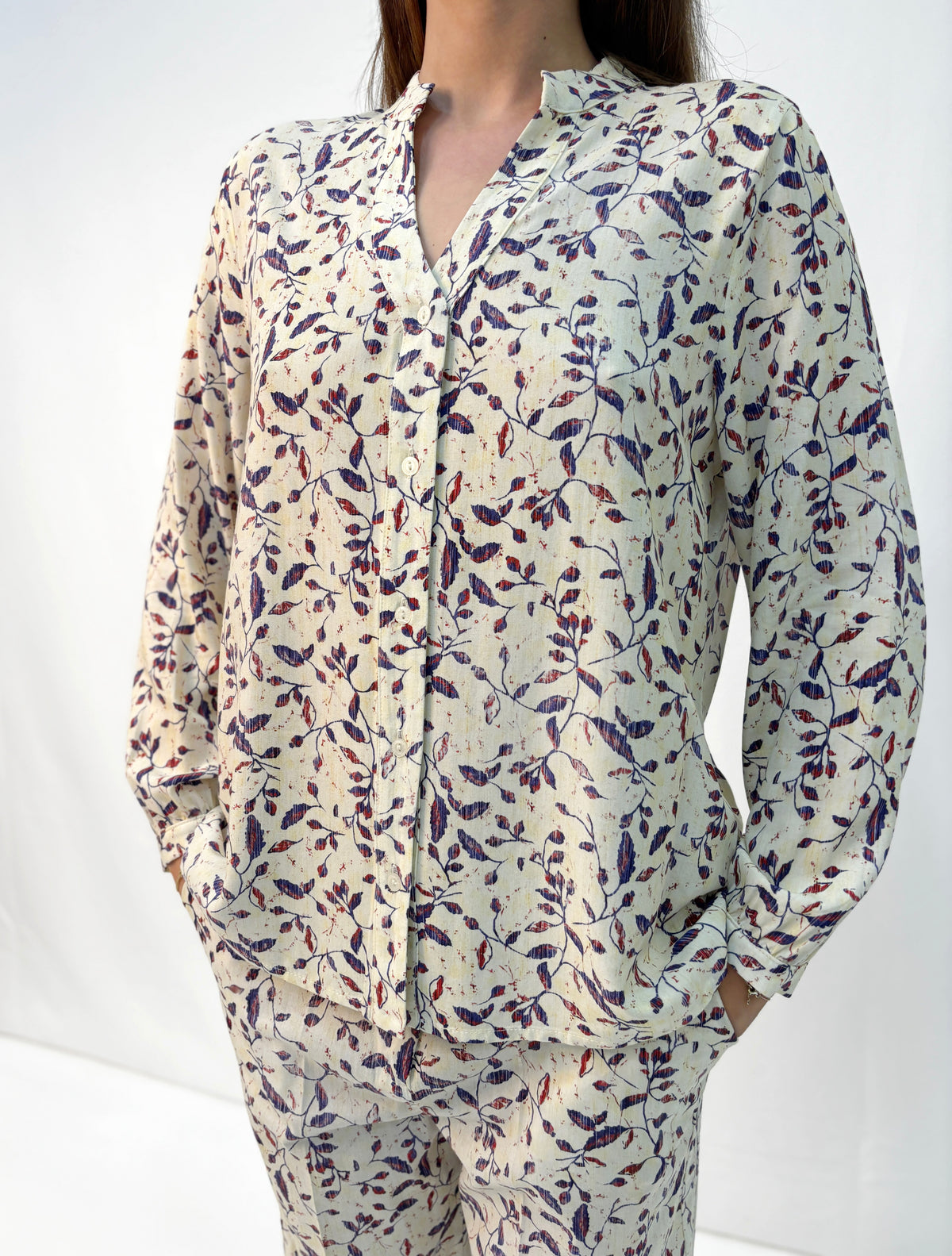 Camicia Laura Biagiotti in Seta - Fantasia