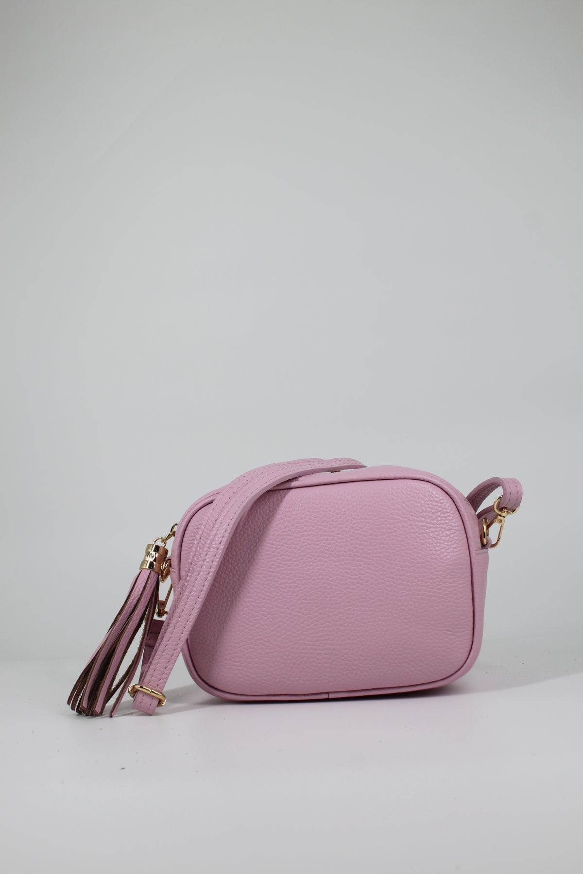 Borsa a Tracolla in Pelle con Nappa – Rosa