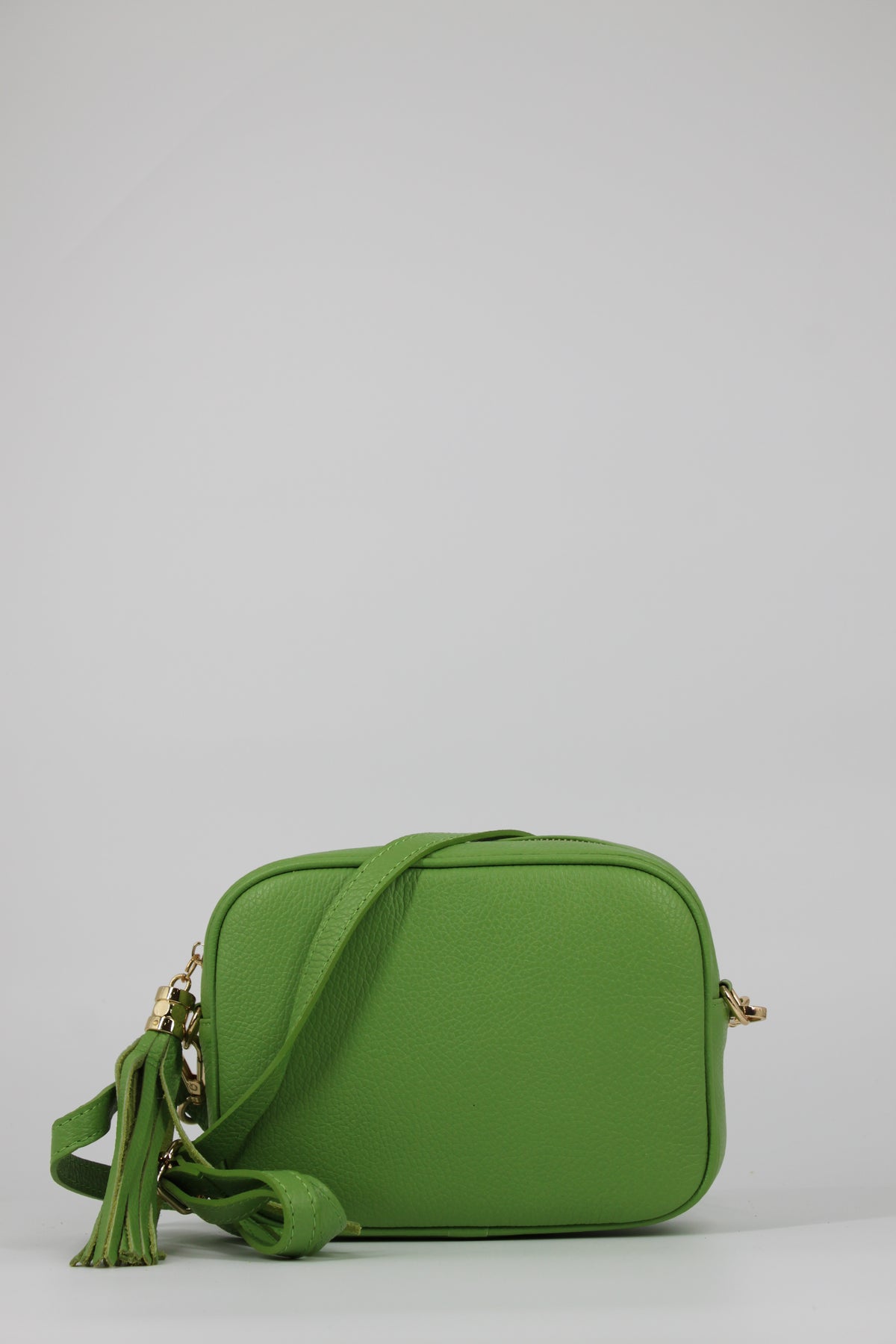 Borsa a Tracolla in Pelle con Nappa – Verde