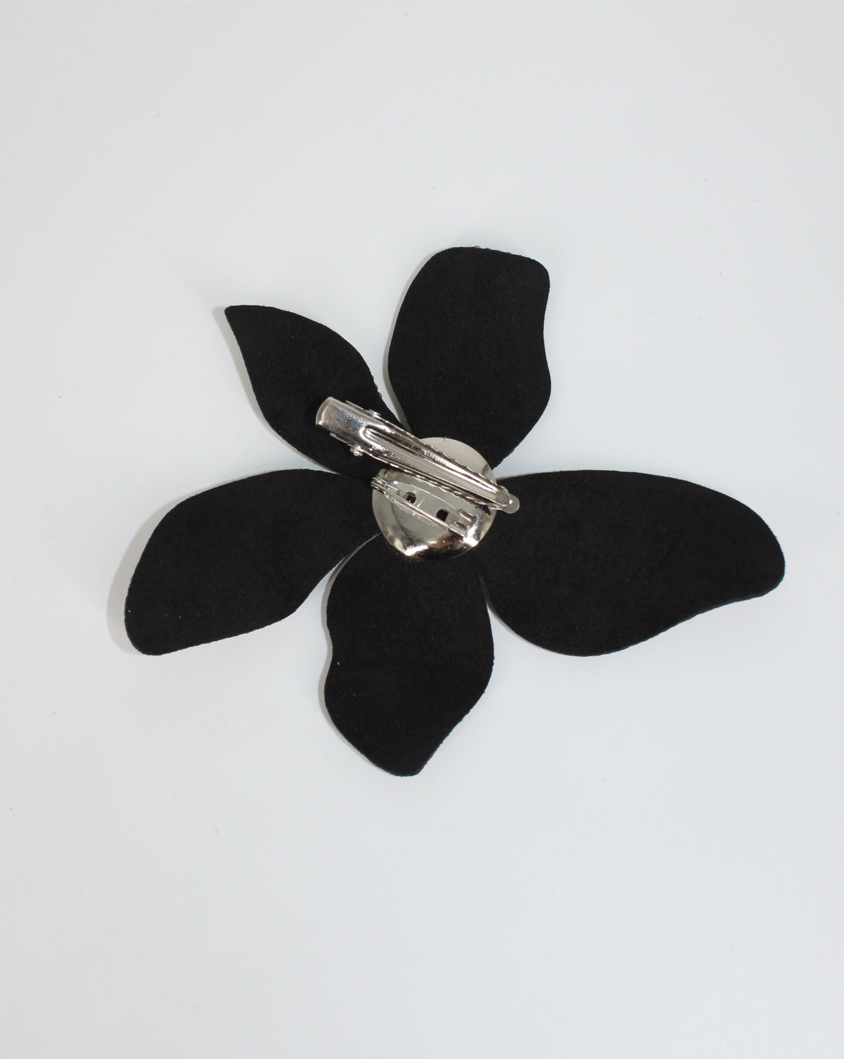 Spilla e Fermaglio a Fiore con Strass Animalier