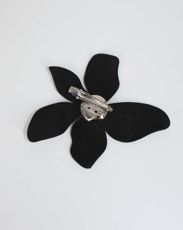 Spilla e Fermaglio a Fiore con brillantini Bronzo