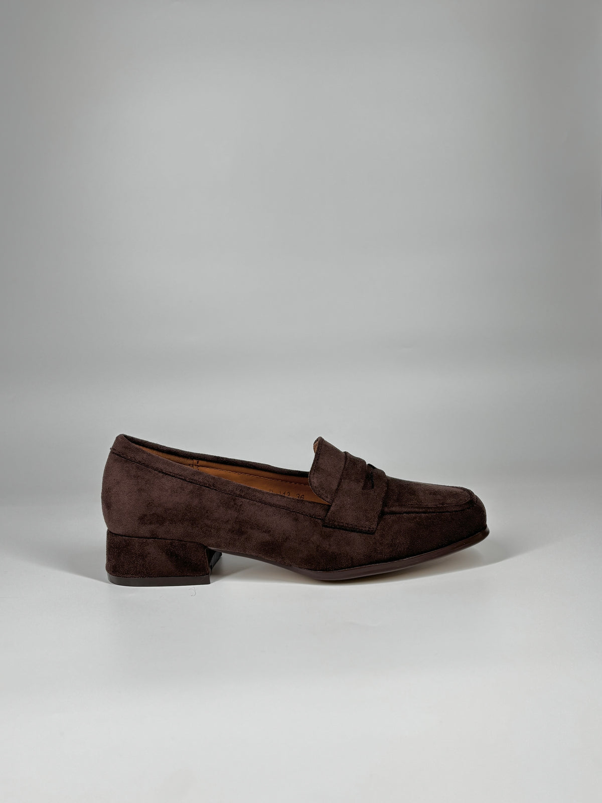 Mocassino in camoscio - Marrone