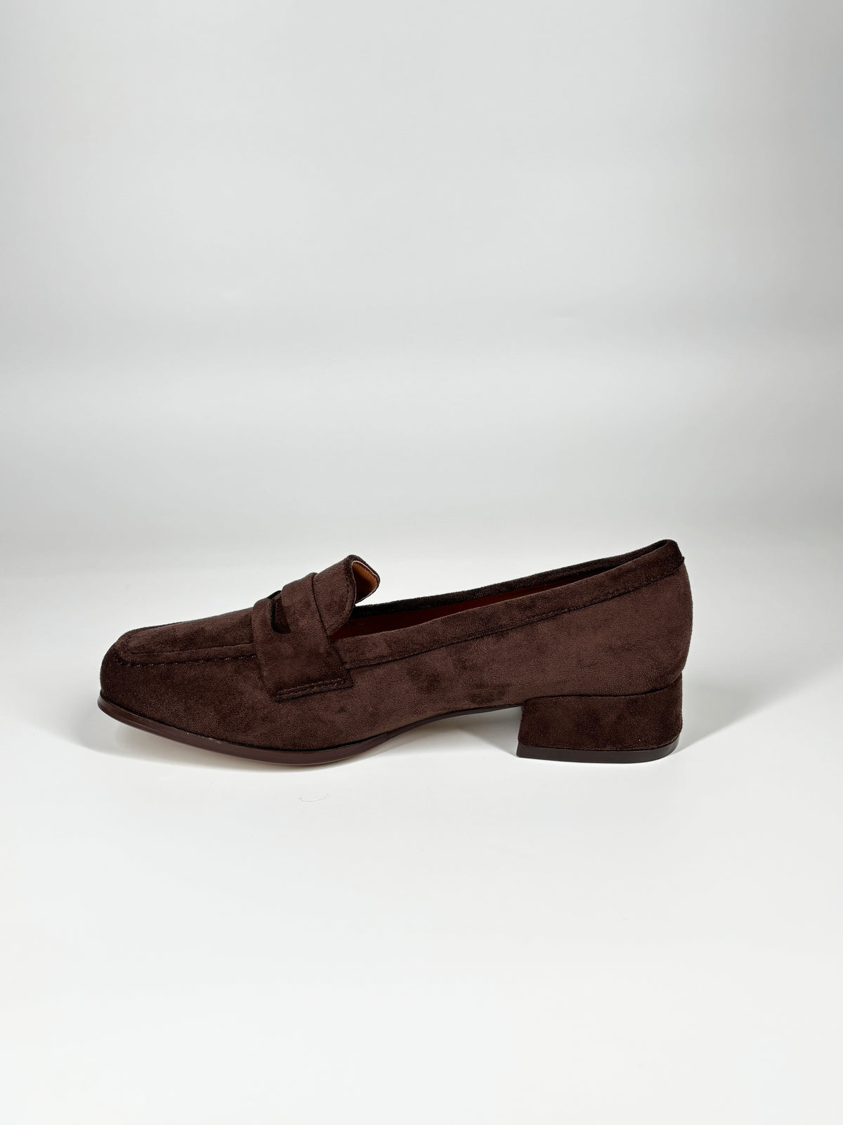 Mocassino in camoscio - Marrone