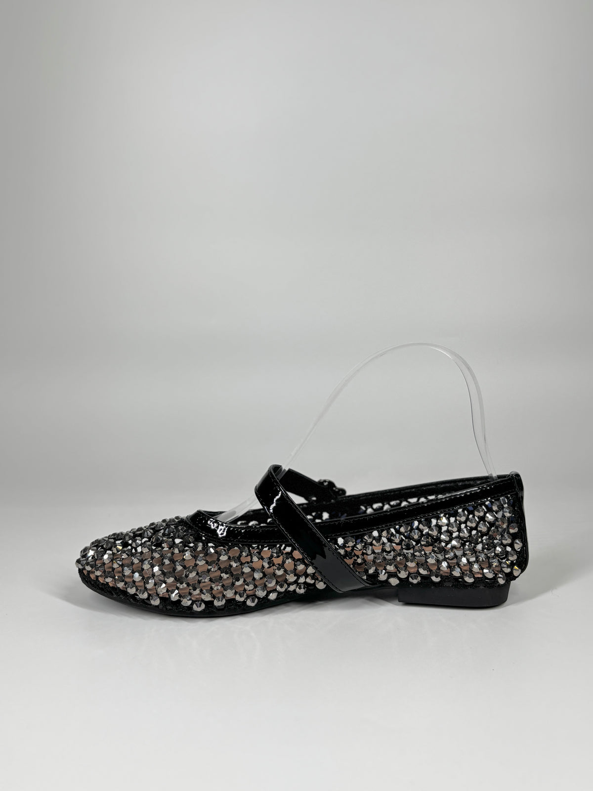 Ballerina con strass - Nero