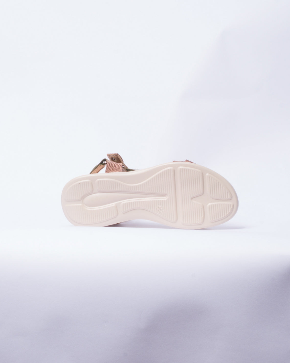 Sandalo con fasce in tessuto elastiche - Khika